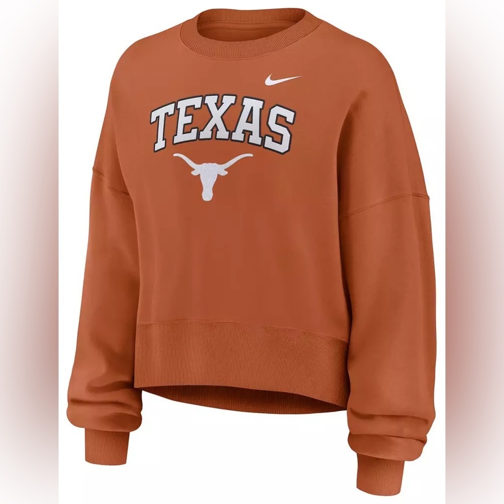 Nike Men’s classic Texas Longhorns football Sweatshirt sz M - Picture 2 of 9